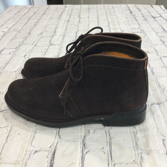 Timberland Boots Shoes Men’s Size 10.5M Brown Smart Brown Suede Leather Chukka main image 7
